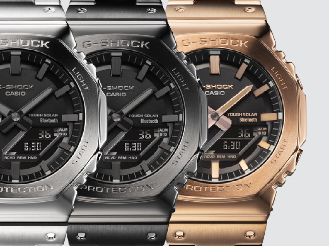 Three distinctive IP colours for full-metal design