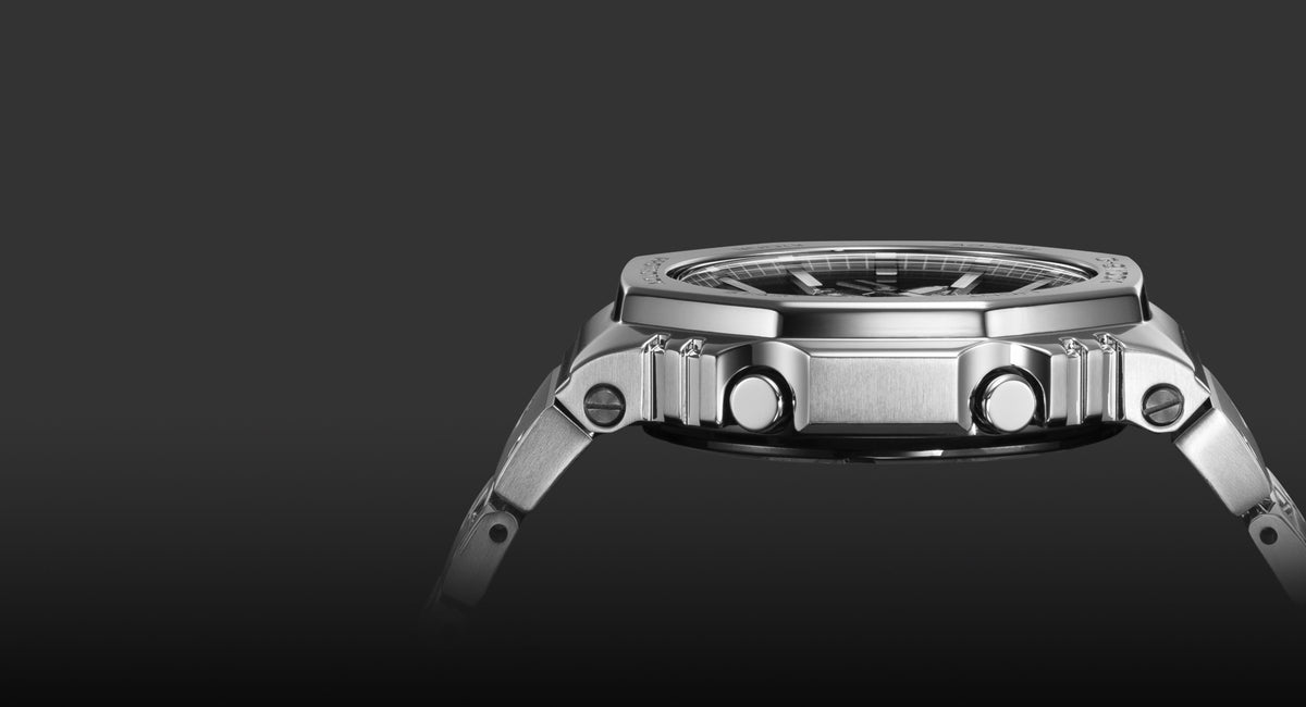 Slimline module design achieved with high-density mounting.