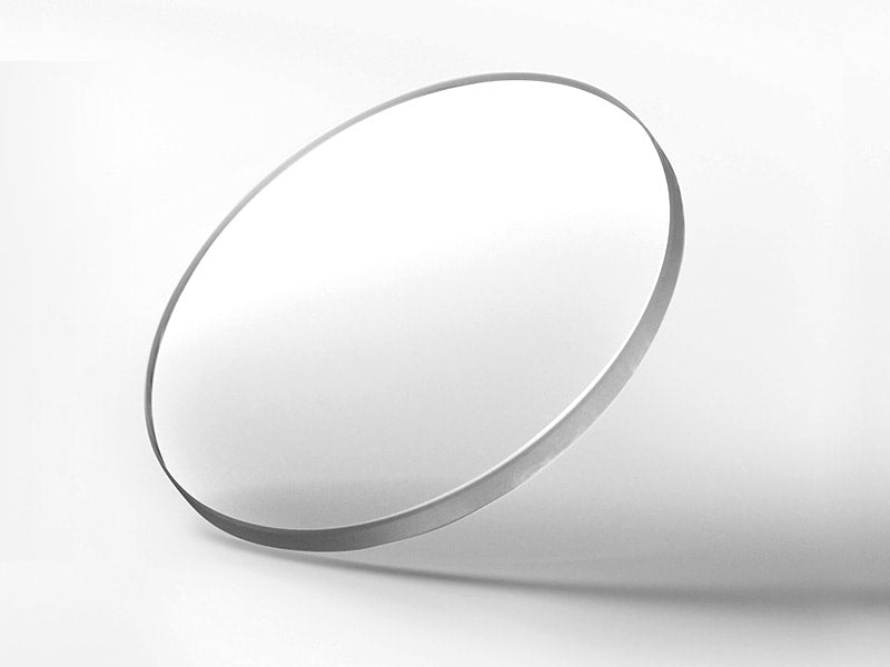 Scratch-resistant, highly transparent sapphire crystal with a non-reflective coating