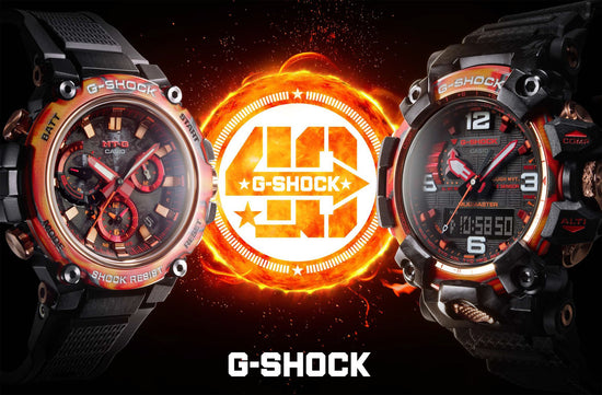 G-SHOCK 40th Anniversary Flare Red Models
