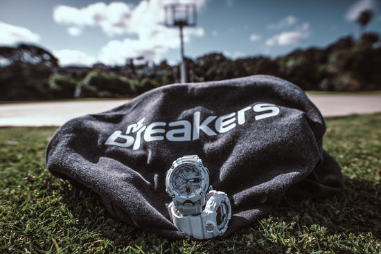 BTS with G-Shock NZ & Sky Sport Breakers Photoshoot