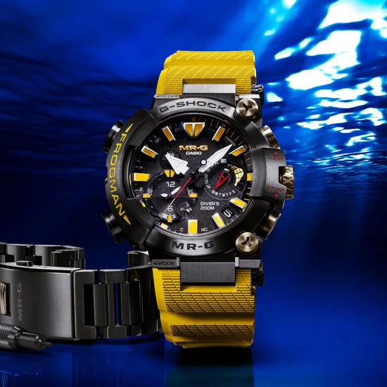 Double-Anniversary Design Commemorates Both G-SHOCK and FROGMAN Anniversaries With Interchangeable Metal Band