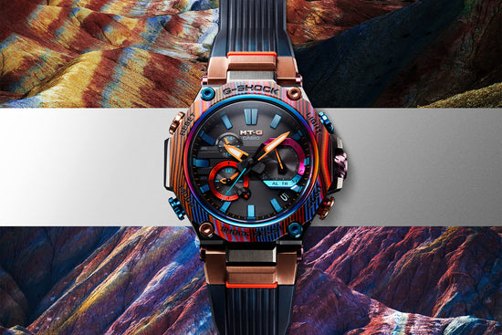 G-Shock to Release MT-G Watch with Multilayer, Multicolor Carbon Bezel
