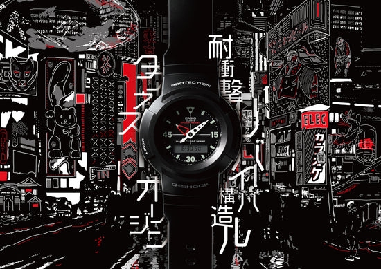 New AW500 Reprising G-Shock's 1989 First-Ever Analogue-Digital Watch