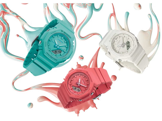 Compact G-SHOCK in Vibrant Monochromatic Color Schemes