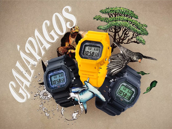 Charles Darwin Foundation Collaboration G-SHOCK Watches