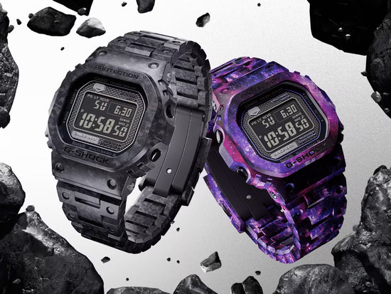G-SHOCK Watches Made with Different Types of Carbon Materials