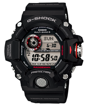 The RANGEMAN was the first G-Shock equipped with a triple sensor.