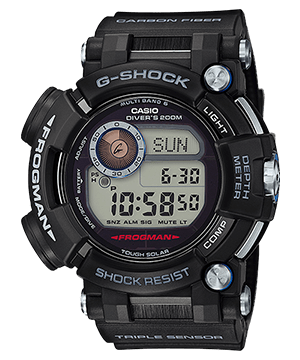 G-Shock FROGMAN - The first watch with built-in depth gauge