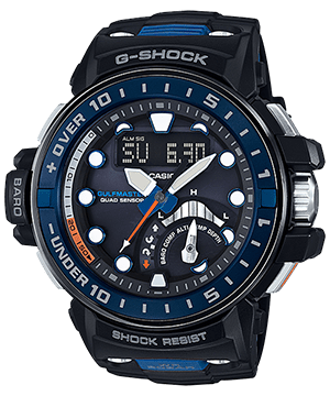 The G-Shock with four sensors to support marine missions