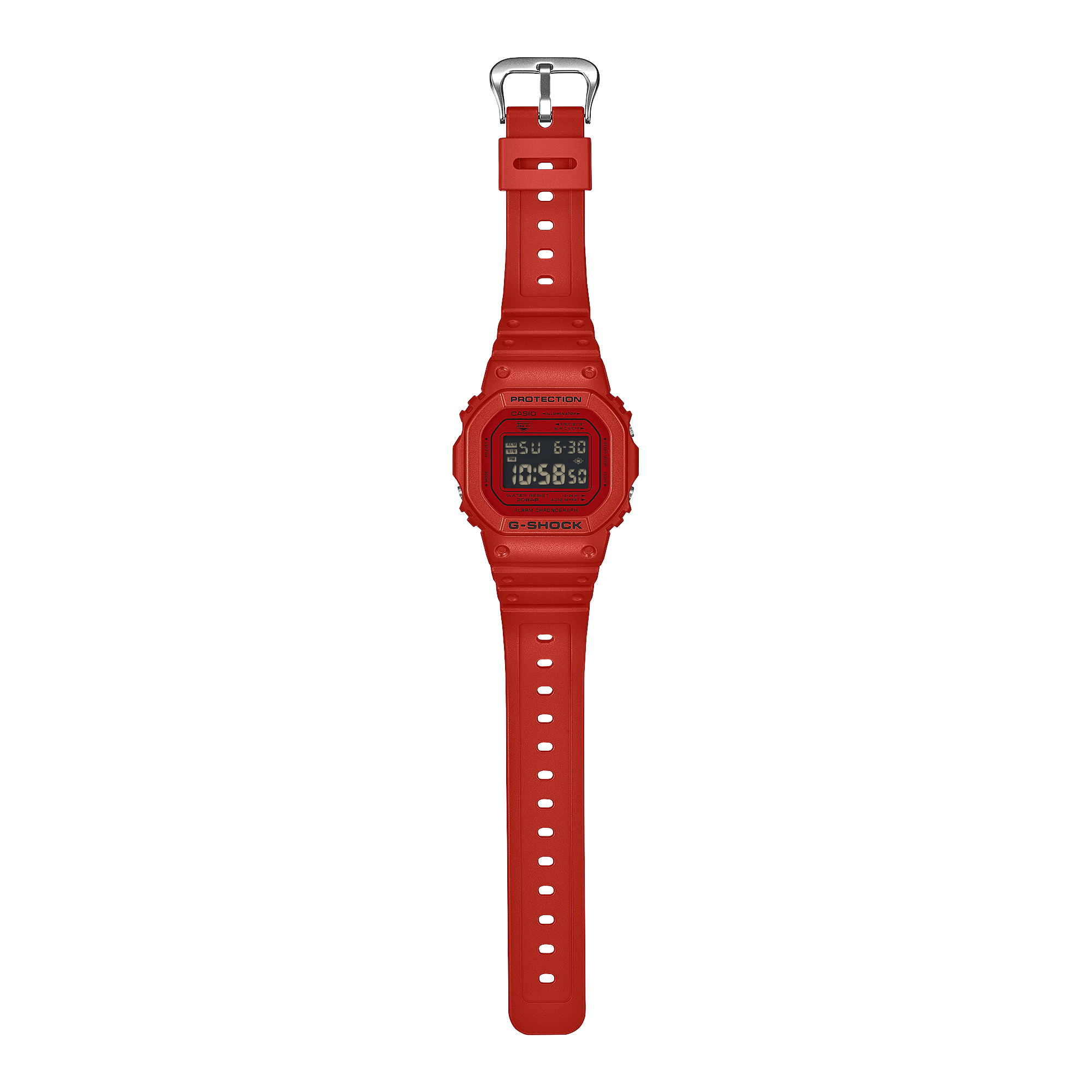 CASIO G-SHOCK DW-5600RRB-4D Red Resin Digital Watch GUESS CASIO G-SHOCK DW-5600RRB-4D Red Resin Digital Watch GUESS