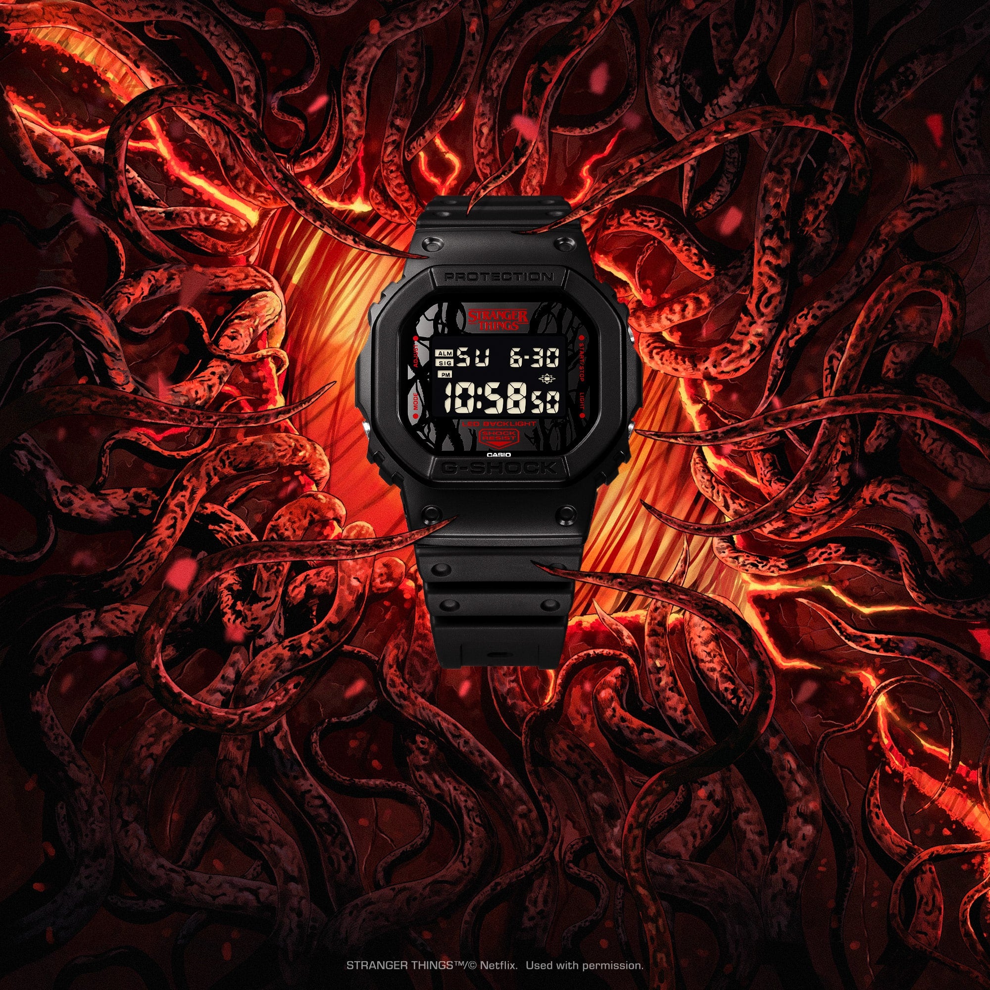 CASIO G-SHOCK DW-5600STT-1D Stranger Things™ Limited Edition Digital Watch GUESS CASIO G-SHOCK DW-5600STT-1D Stranger Things™ Limited Edition Digital Watch GUESS