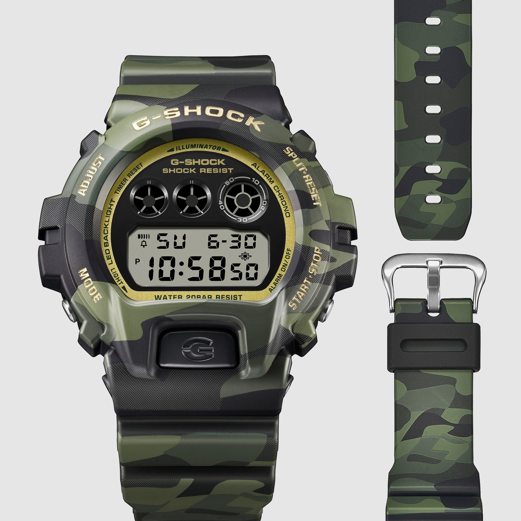 Casio G-Shock DW6900CMG-3D Digital Men's Watch – Shock Resistant | 200M Water Resistant G-SHOCK Casio G-Shock DW6900CMG-3D Digital Men's Watch – Shock Resistant | 200M Water Resistant G-SHOCK