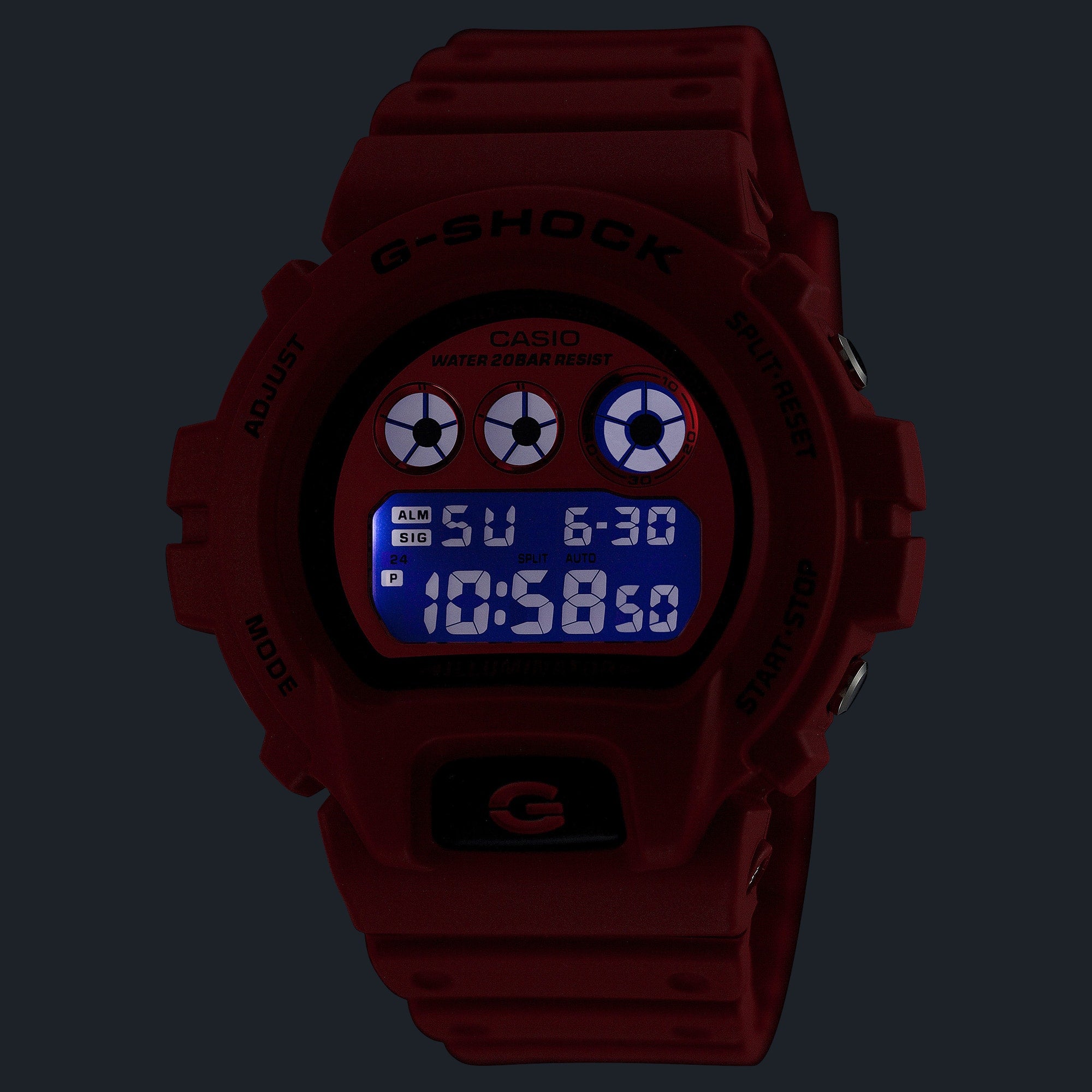 CASIO G-SHOCK DW-6900RRB-4D Red Resin Digital Watch GUESS CASIO G-SHOCK DW-6900RRB-4D Red Resin Digital Watch GUESS