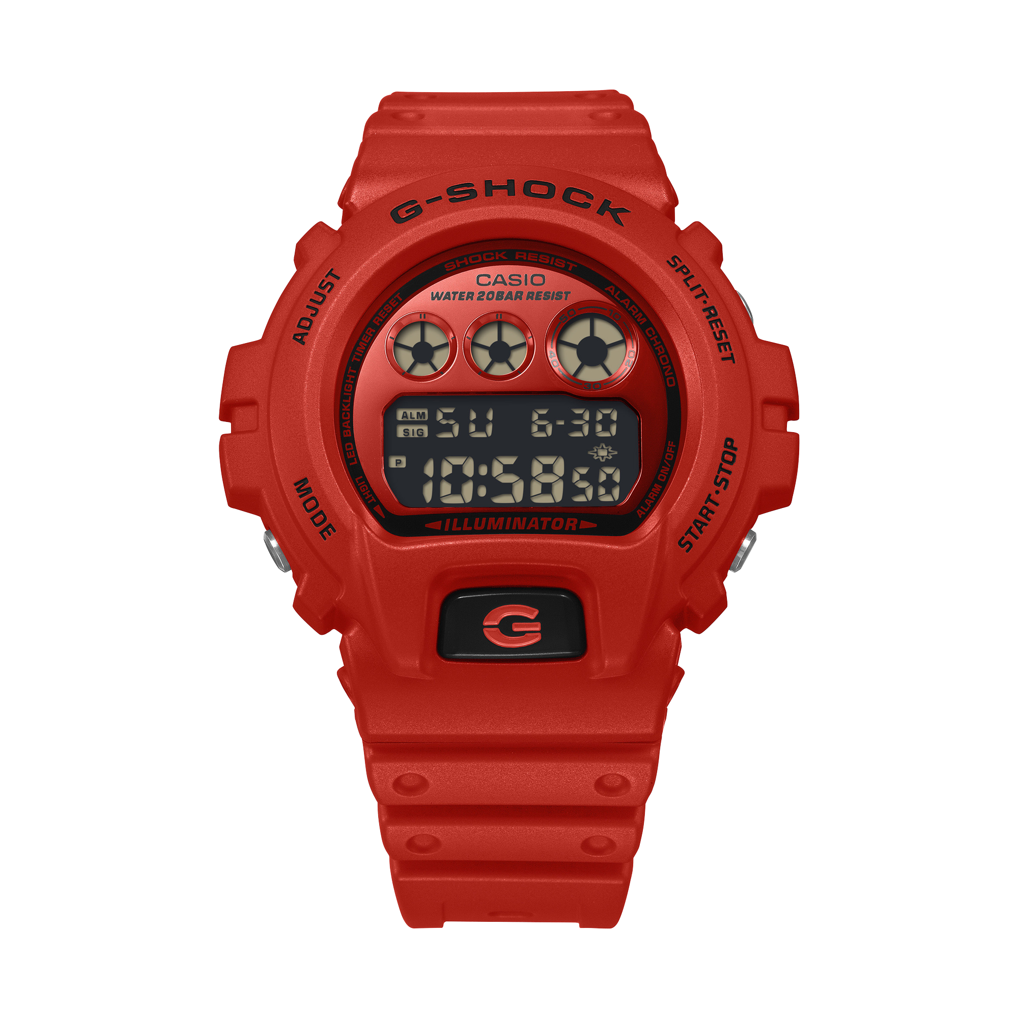 CASIO G-SHOCK DW-6900RRB-4D Red Resin Digital Watch GUESS CASIO G-SHOCK DW-6900RRB-4D Red Resin Digital Watch GUESS