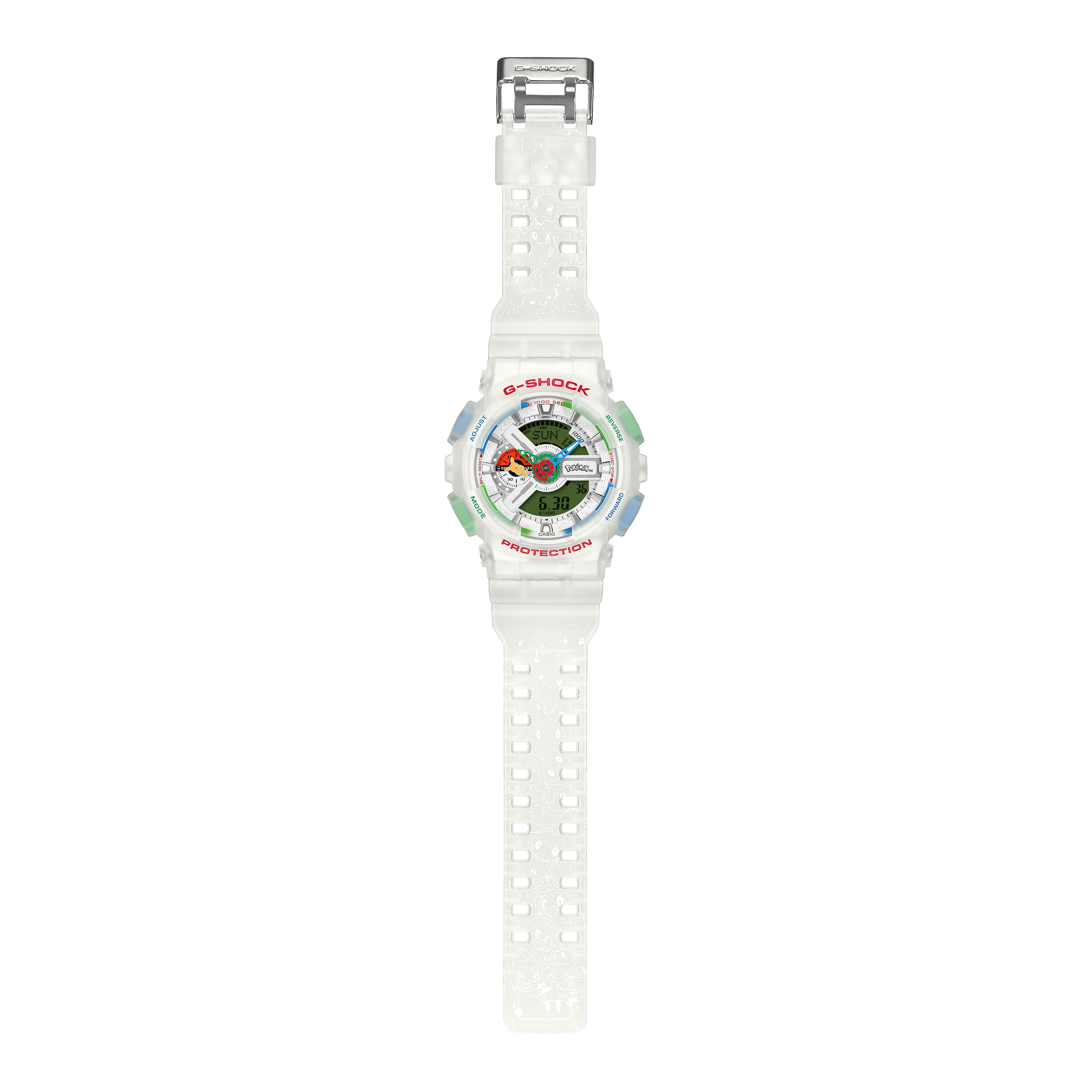 Casio G-Shock Pokémon 30th Anniversary Limited Edition Watch GA110PKM-7A Seiko Casio G-Shock Pokémon 30th Anniversary Limited Edition Watch GA110PKM-7A Seiko