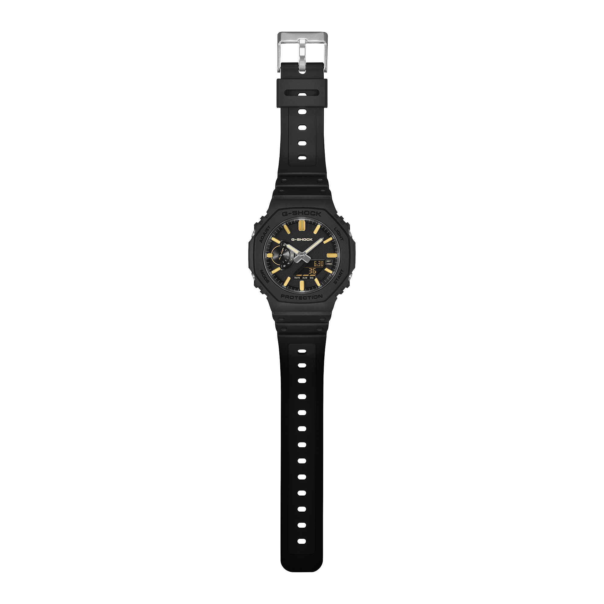 Casio G-Shock GA2100LXB-1A9 Carbon Core Guard Black & Gold Watch G-SHOCK Casio G-Shock GA2100LXB-1A9 Carbon Core Guard Black & Gold Watch G-SHOCK