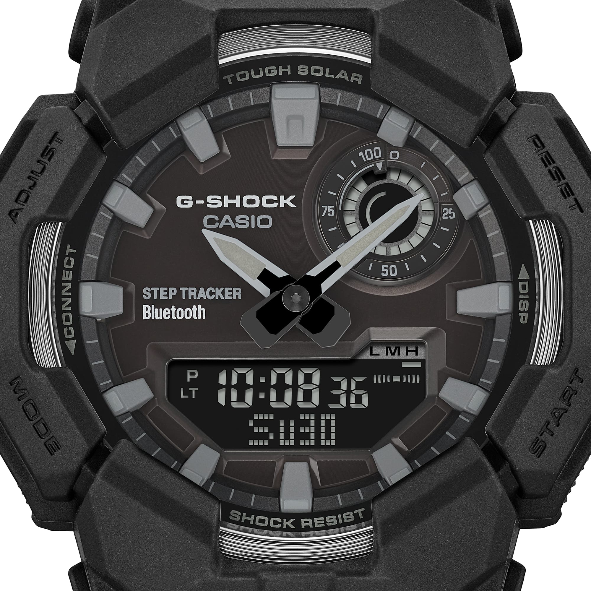 CASIO G‑SHOCK GA‑B010‑1A1DR Tough Solar Bluetooth Step‑Tracker Watch — Black GUESS CASIO G‑SHOCK GA‑B010‑1A1DR Tough Solar Bluetooth Step‑Tracker Watch — Black GUESS
