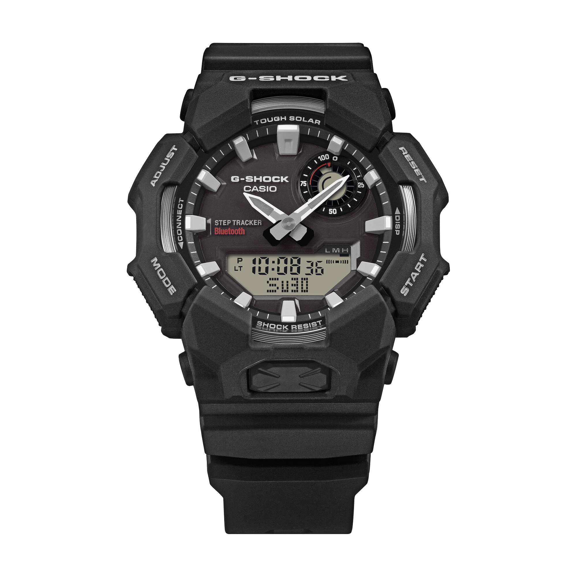 CASIO G‑SHOCK GA‑B010‑1ADR Tough Solar Bluetooth Step‑Tracker Watch — Black GUESS CASIO G‑SHOCK GA‑B010‑1ADR Tough Solar Bluetooth Step‑Tracker Watch — Black GUESS