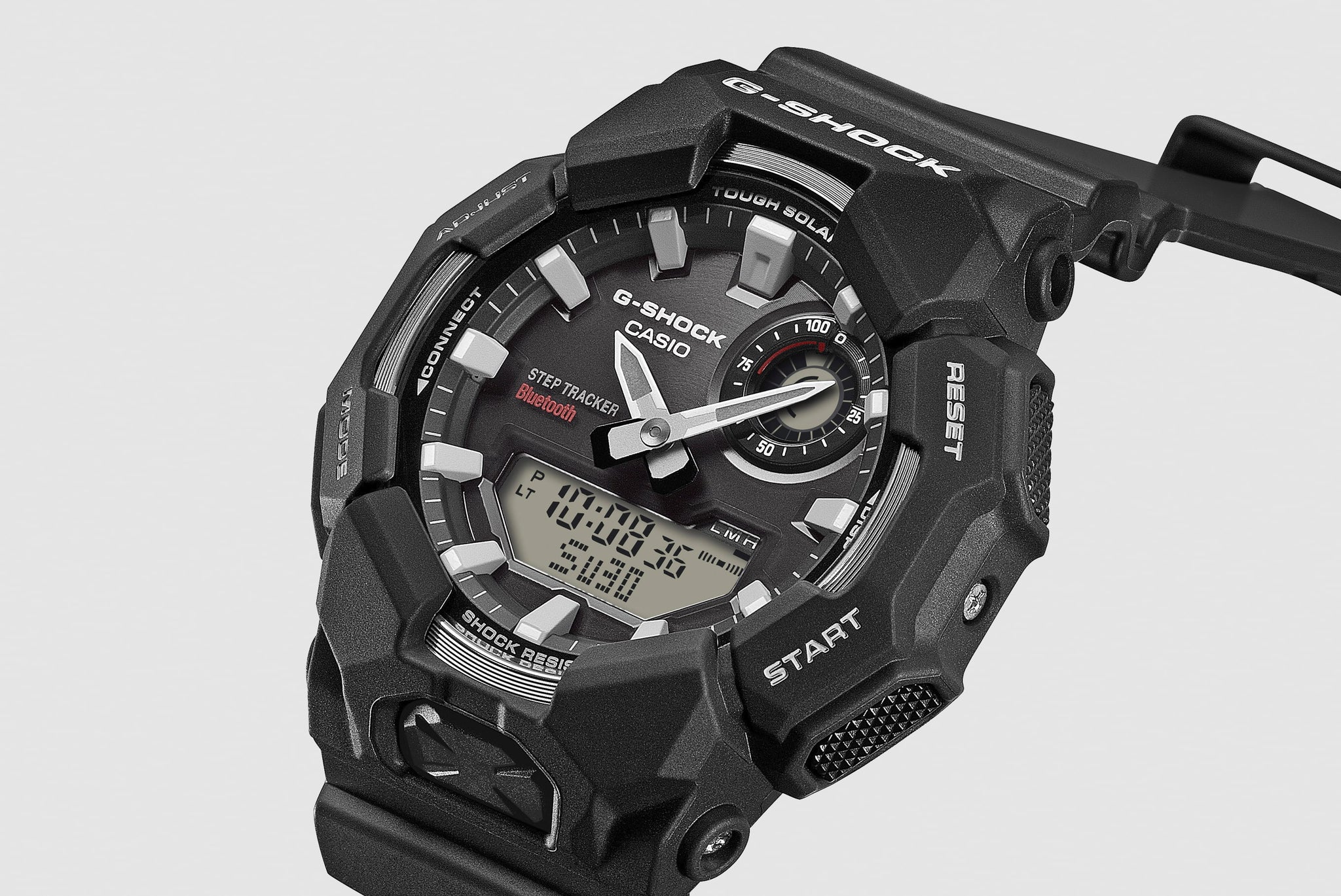 CASIO G‑SHOCK GA‑B010‑1ADR Tough Solar Bluetooth Step‑Tracker Watch — Black GUESS CASIO G‑SHOCK GA‑B010‑1ADR Tough Solar Bluetooth Step‑Tracker Watch — Black GUESS