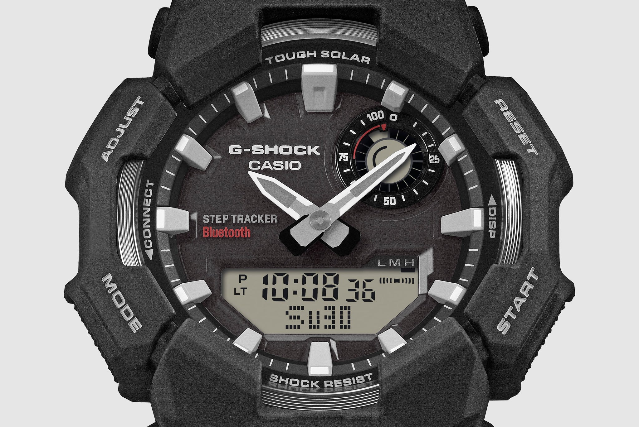 CASIO G‑SHOCK GA‑B010‑1ADR Tough Solar Bluetooth Step‑Tracker Watch — Black GUESS CASIO G‑SHOCK GA‑B010‑1ADR Tough Solar Bluetooth Step‑Tracker Watch — Black GUESS