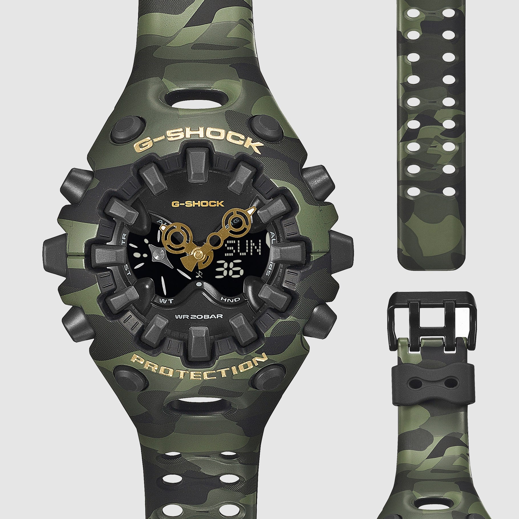 Casio G-Shock GAV01CMG-3A Analogue-Digital Green Resin Men's Watch G-SHOCK Casio G-Shock GAV01CMG-3A Analogue-Digital Green Resin Men's Watch G-SHOCK