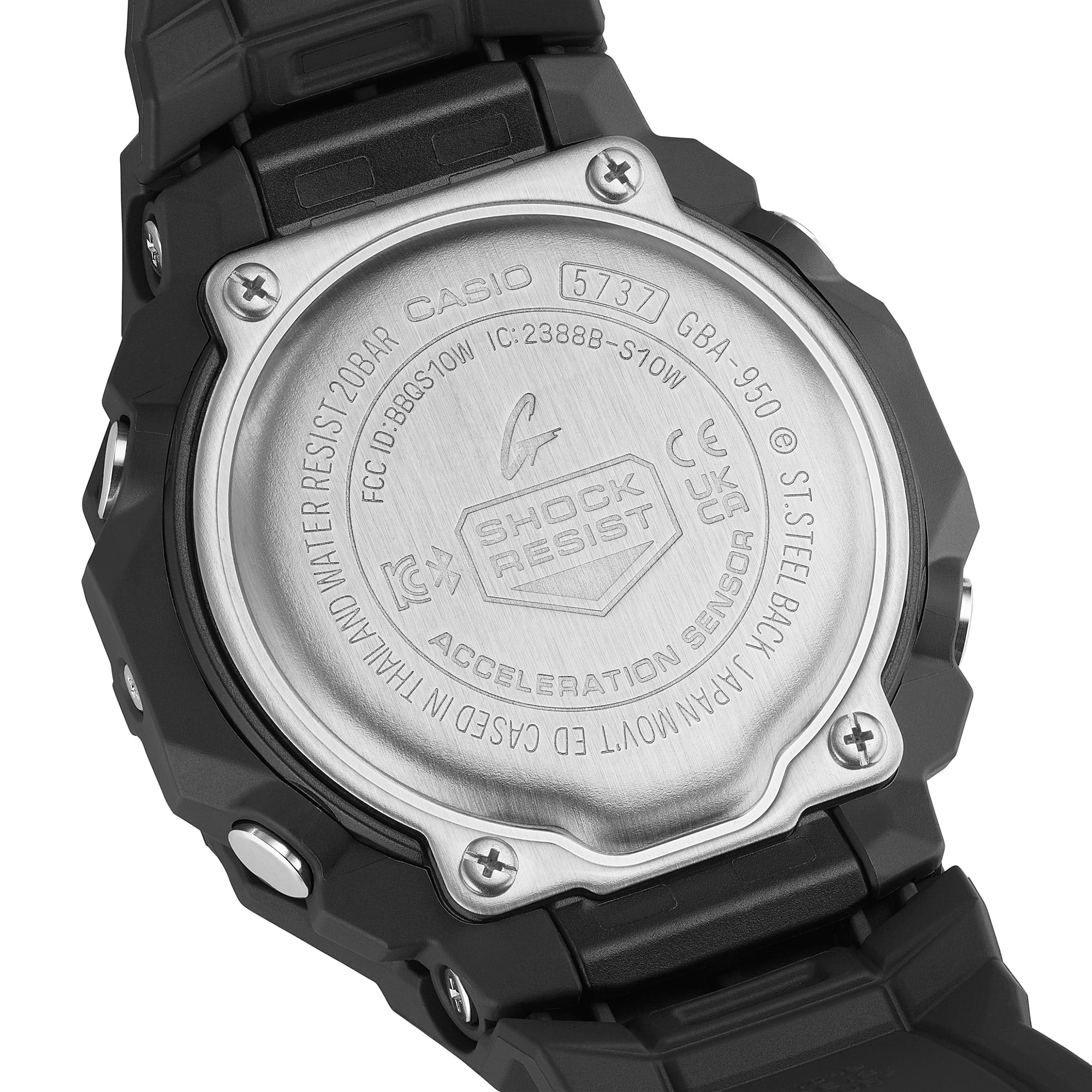 Casio G-Shock GBA950-1A G-SQUAD Bluetooth Sports Watch – Black Seiko Casio G-Shock GBA950-1A G-SQUAD Bluetooth Sports Watch – Black Seiko