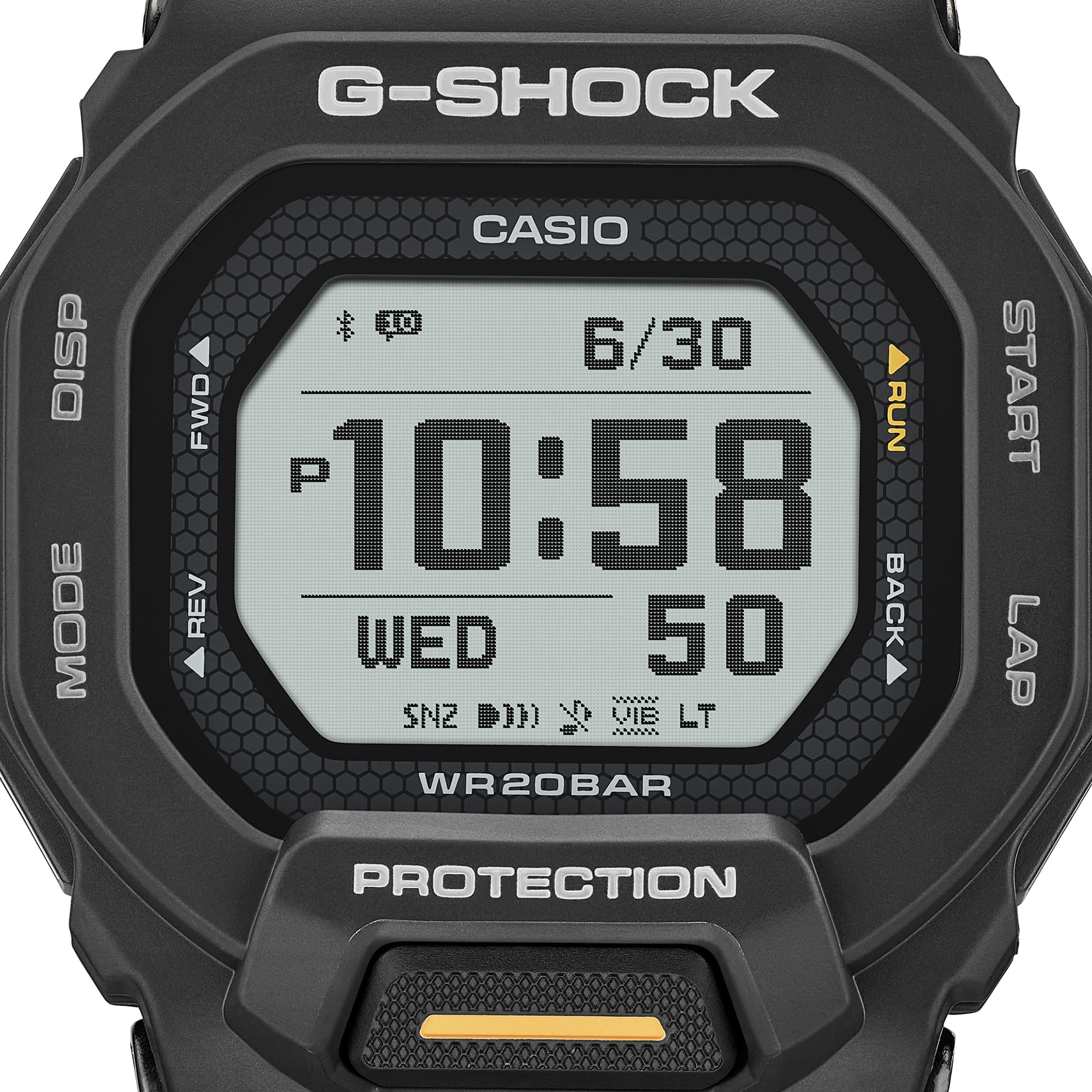 CASIO G‑SHOCK GBD‑200‑1A1DR Bluetooth Step‑Tracker Sports Watch — Black GUESS CASIO G‑SHOCK GBD‑200‑1A1DR Bluetooth Step‑Tracker Sports Watch — Black GUESS