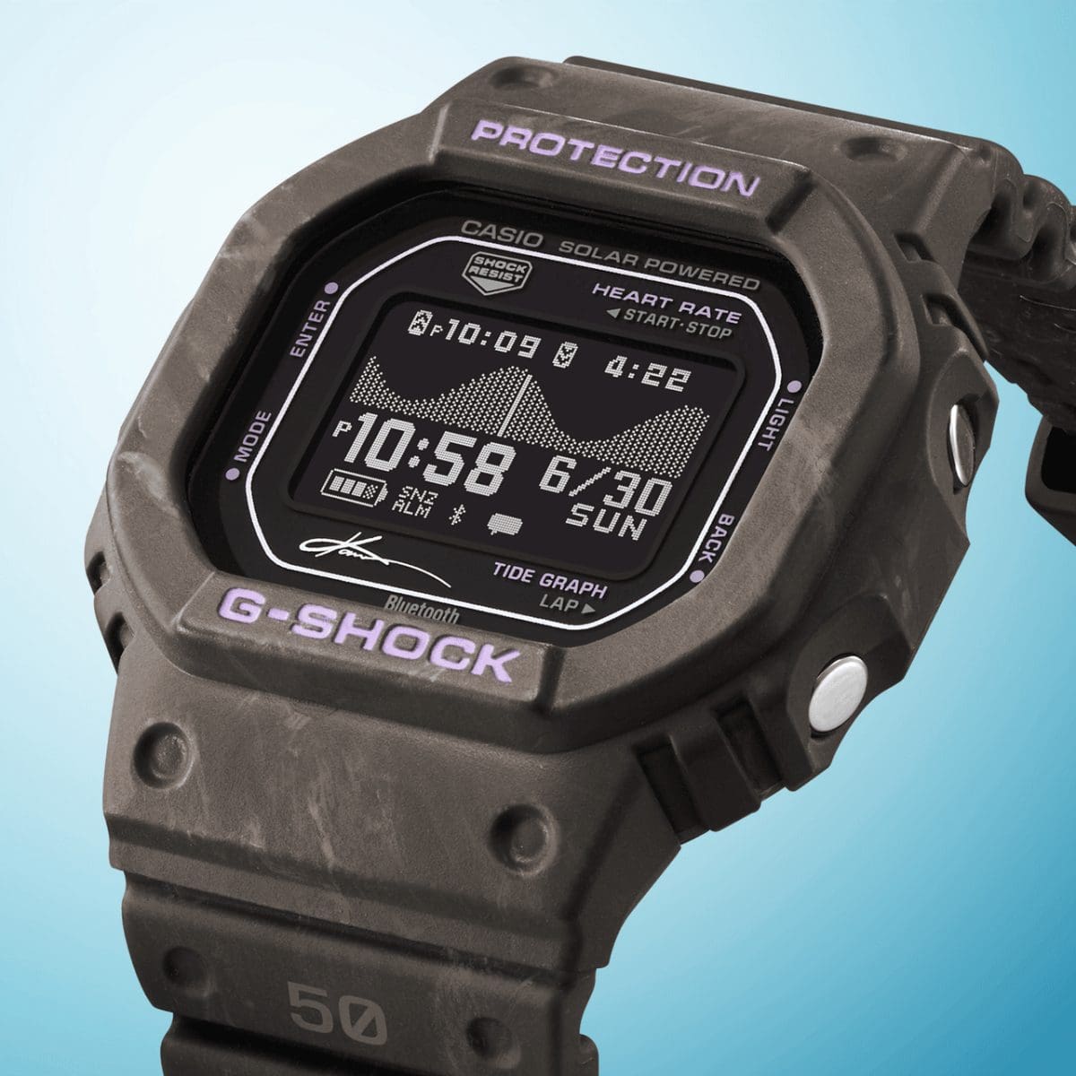 Casio G-Shock GBXH5600KI-5D KI Collaboration G-LIDE Heart Rate Sports Watch CASIO Casio G-Shock GBXH5600KI-5D KI Collaboration G-LIDE Heart Rate Sports Watch CASIO