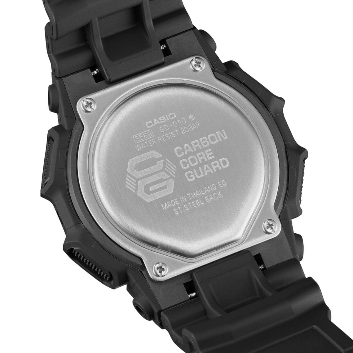 G-Shock GD010-1A1 Men's Black Digital Watch | 10-Year Battery | Carbon Core Guard CASIO G-Shock GD010-1A1 Men's Black Digital Watch | 10-Year Battery | Carbon Core Guard CASIO
