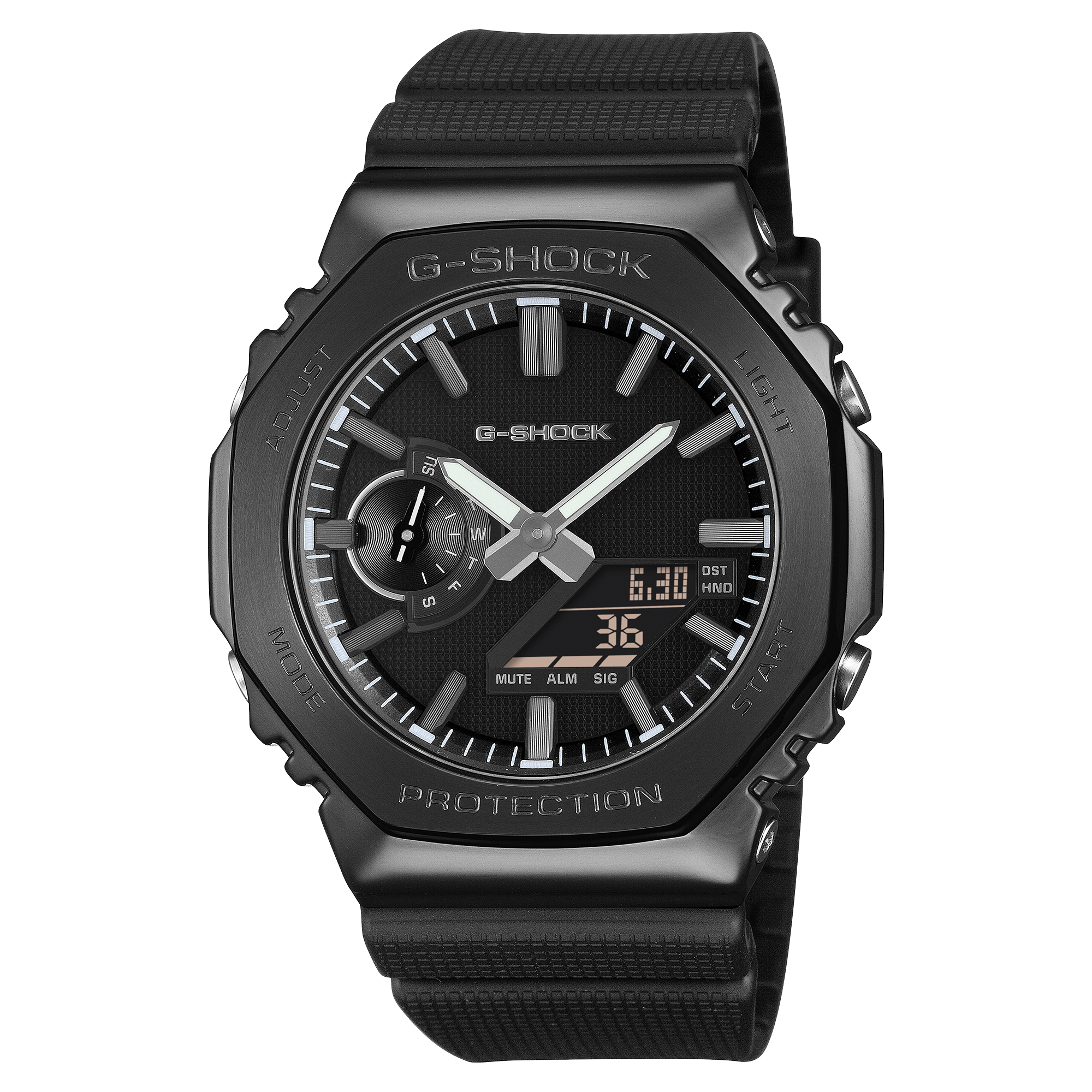 Casio G-Shock GM2100LXB-1A Luxe Black Metal Bezel Men's Watch G-SHOCK Casio G-Shock GM2100LXB-1A Luxe Black Metal Bezel Men's Watch G-SHOCK
