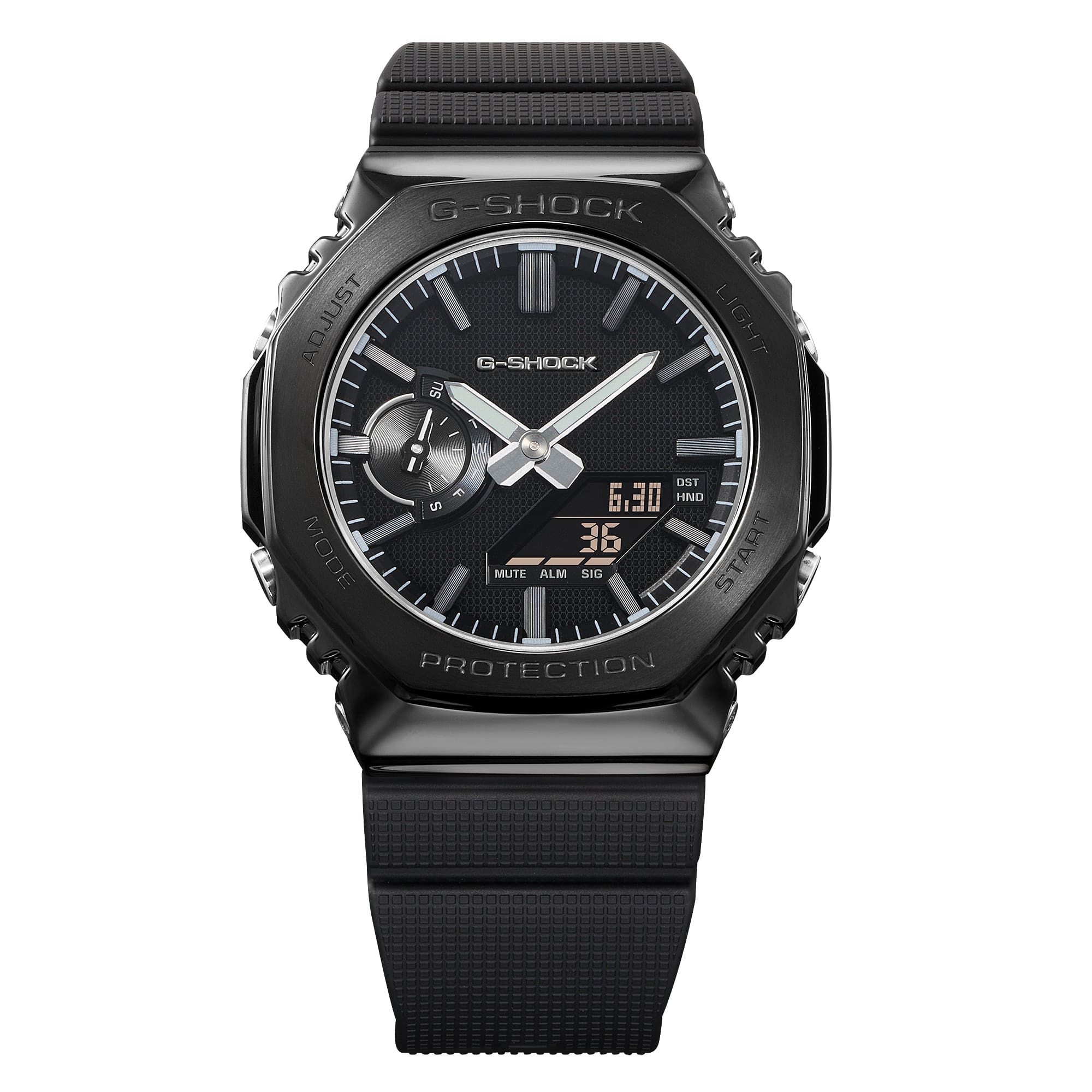 Casio G-Shock GM2100LXB-1A Luxe Black Metal Bezel Men's Watch G-SHOCK Casio G-Shock GM2100LXB-1A Luxe Black Metal Bezel Men's Watch G-SHOCK