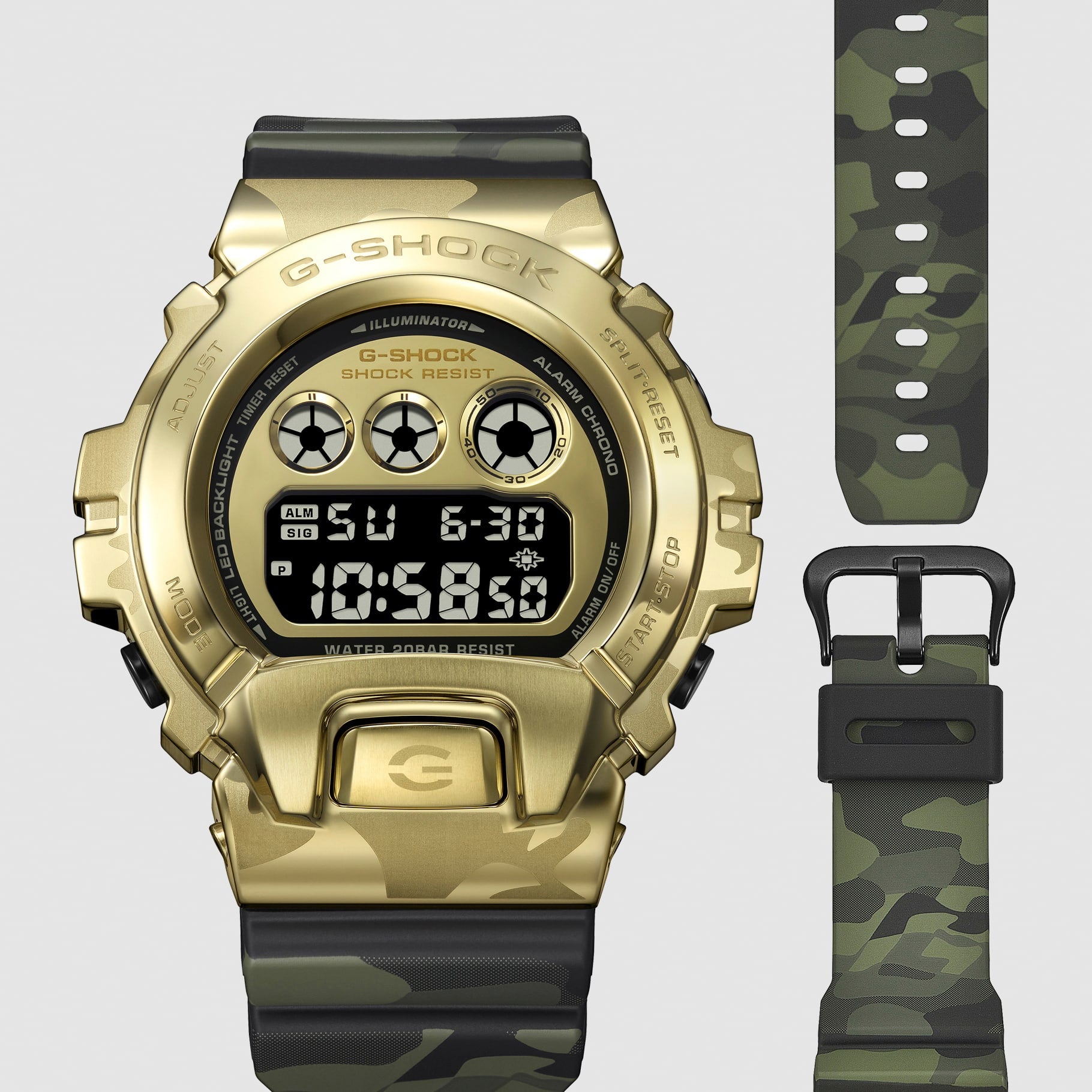 Casio G-Shock GM6900CMG-3D Limited Edition Metal Bezel Digital Watch G-SHOCK Casio G-Shock GM6900CMG-3D Limited Edition Metal Bezel Digital Watch G-SHOCK