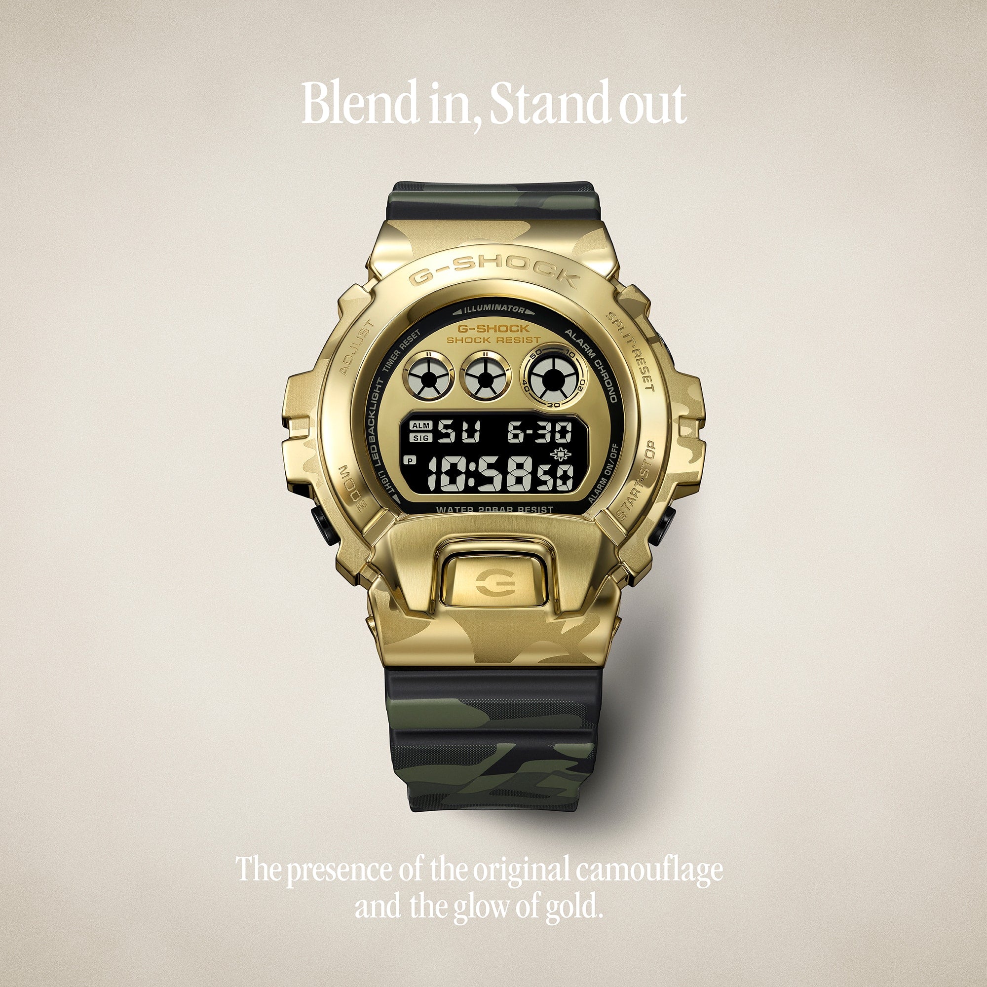 Casio G-Shock GM6900CMG-3D Limited Edition Metal Bezel Digital Watch G-SHOCK Casio G-Shock GM6900CMG-3D Limited Edition Metal Bezel Digital Watch G-SHOCK