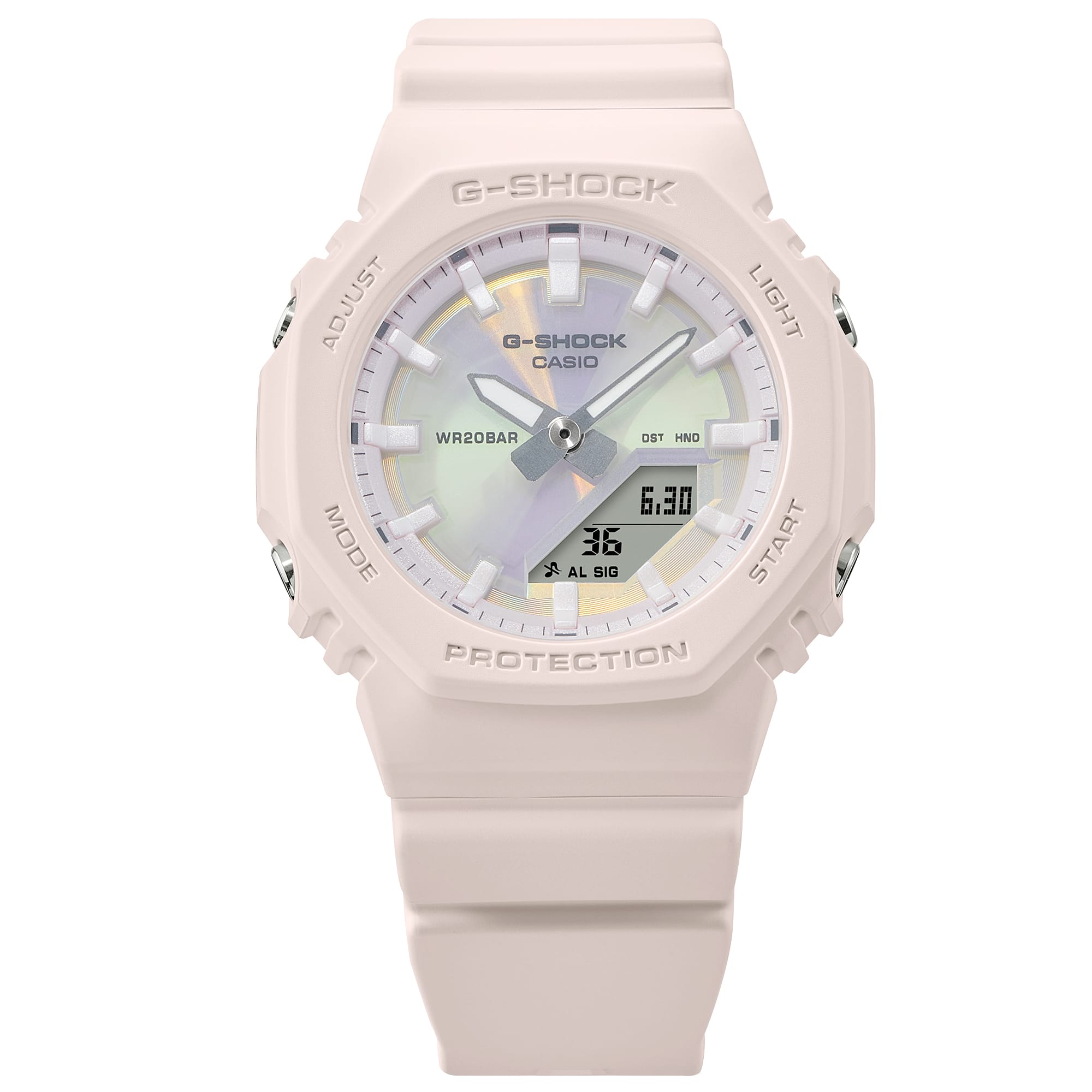 Casio G-Shock GMAP2100PC-4A Women's Pink Polarised Dial Watch CASIO Casio G-Shock GMAP2100PC-4A Women's Pink Polarised Dial Watch CASIO