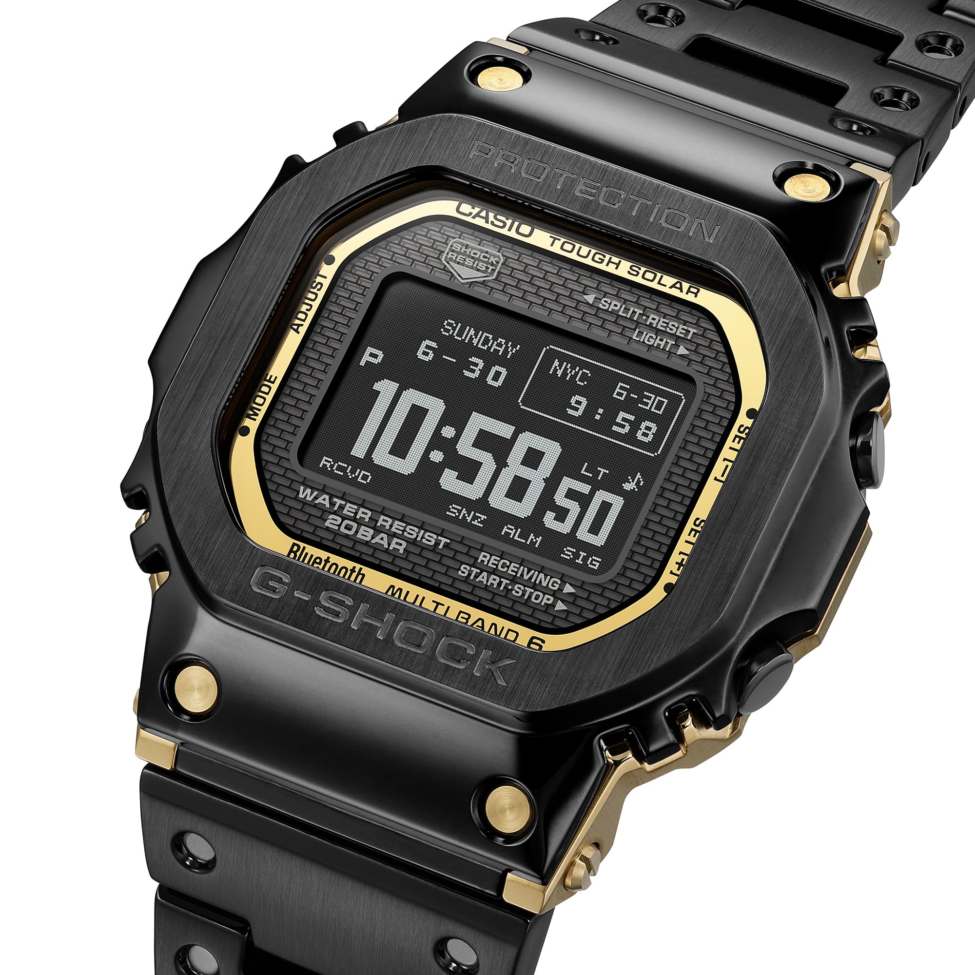 CASIO G-SHOCK GMW-BZ5000D-1DR Full Metal Tough Solar Bluetooth Watch GUESS CASIO G-SHOCK GMW-BZ5000D-1DR Full Metal Tough Solar Bluetooth Watch GUESS