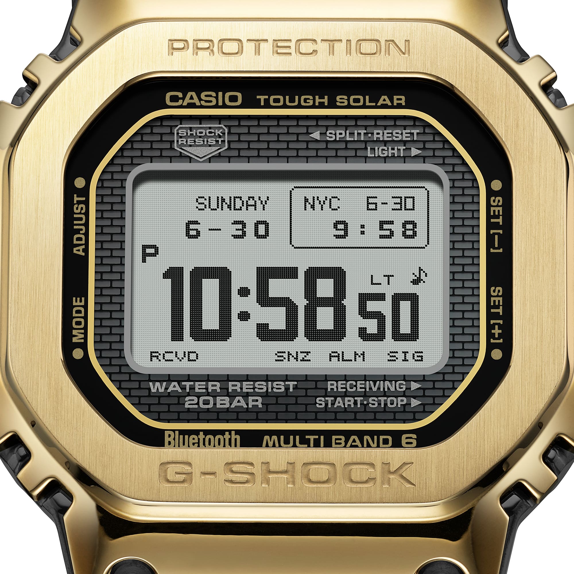 CASIO G-SHOCK GMW-BZ5000GD-9DR Full Metal Gold Tough Solar Bluetooth Watch GUESS CASIO G-SHOCK GMW-BZ5000GD-9DR Full Metal Gold Tough Solar Bluetooth Watch GUESS