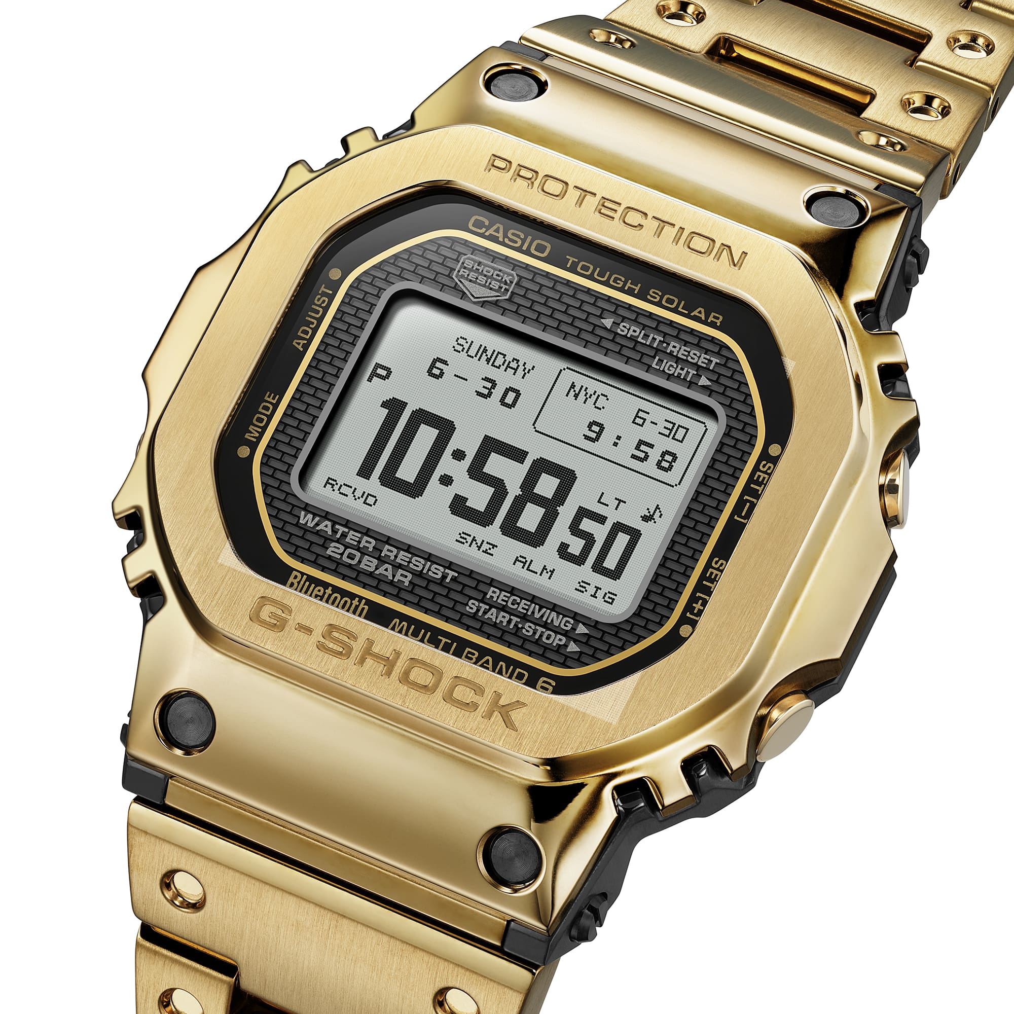 CASIO G-SHOCK GMW-BZ5000GD-9DR Full Metal Gold Tough Solar Bluetooth Watch GUESS CASIO G-SHOCK GMW-BZ5000GD-9DR Full Metal Gold Tough Solar Bluetooth Watch GUESS