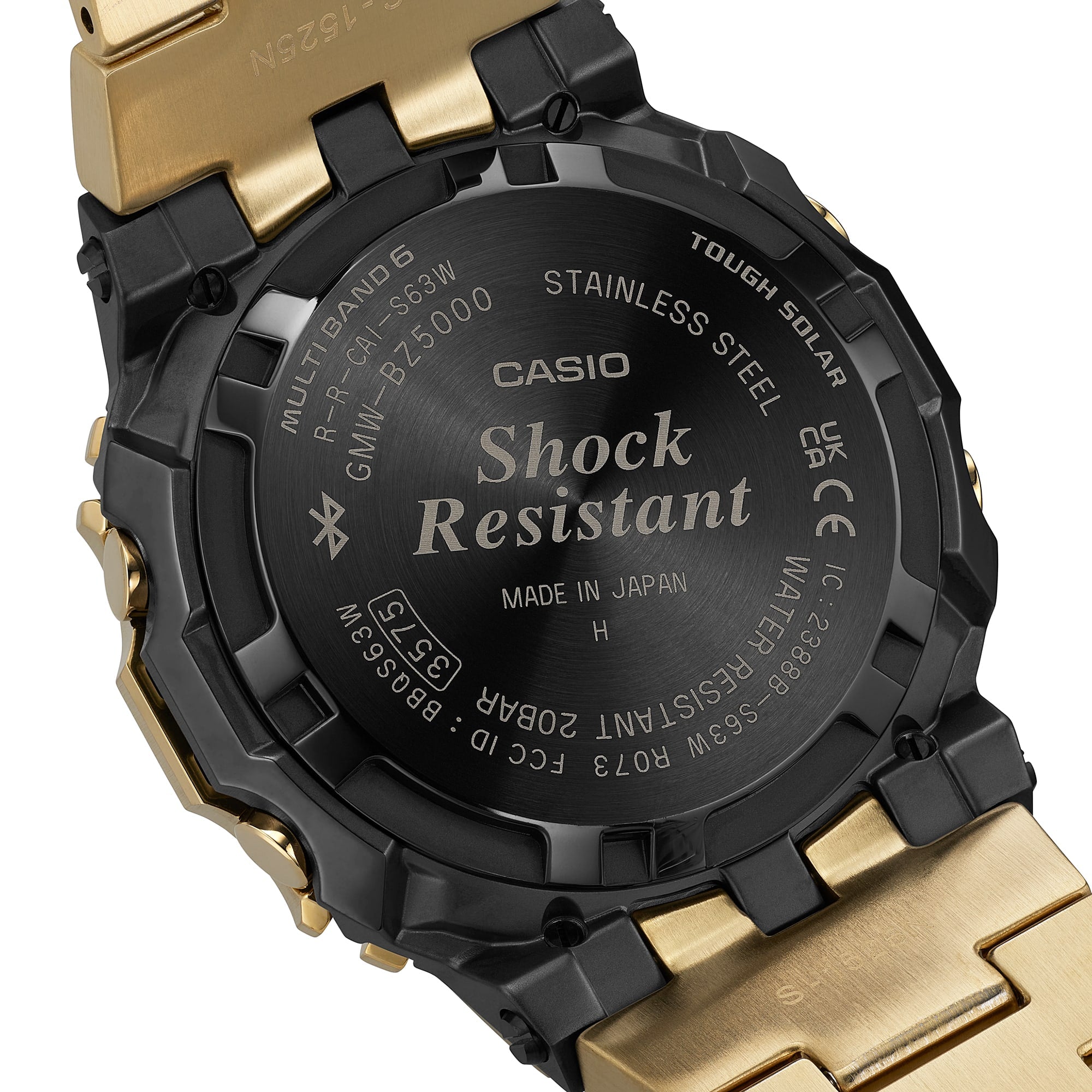 CASIO G-SHOCK GMW-BZ5000GD-9DR Full Metal Gold Tough Solar Bluetooth Watch GUESS CASIO G-SHOCK GMW-BZ5000GD-9DR Full Metal Gold Tough Solar Bluetooth Watch GUESS