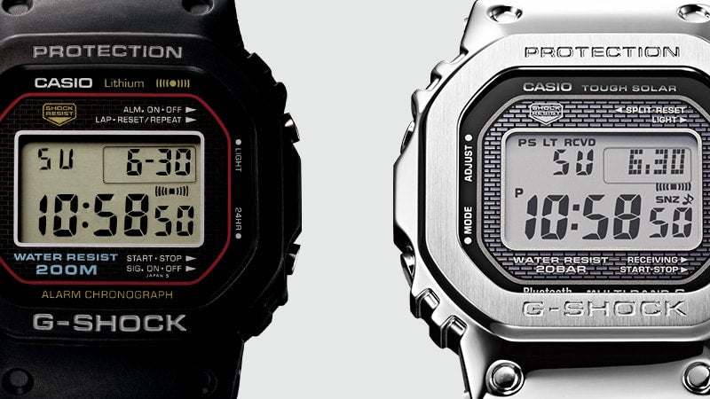 Maintaining G-SHOCK’s origins without change.