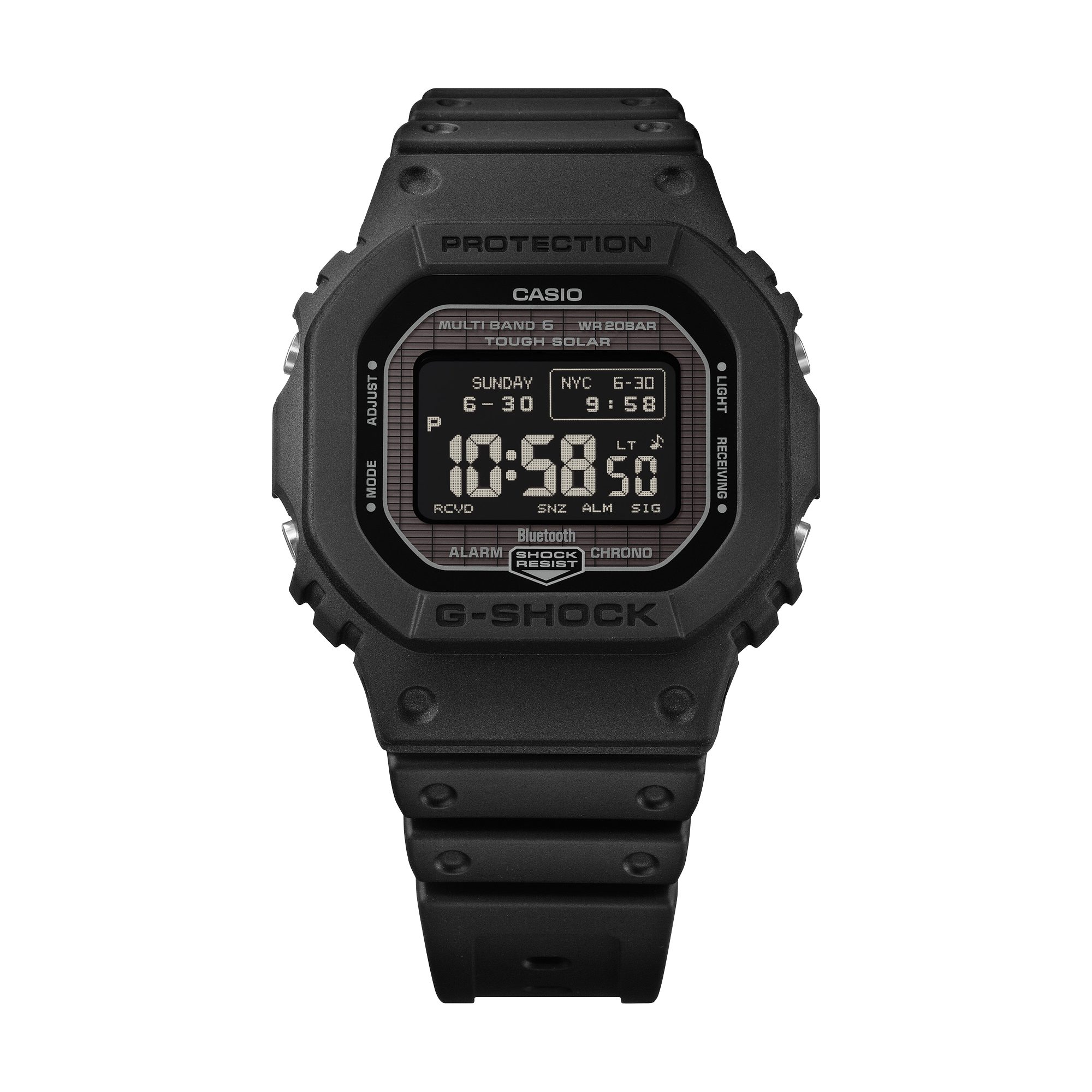 CASIO G-SHOCK GW-BX5600-1A1DR Tough Solar Bluetooth Digital Watch – Black GUESS CASIO G-SHOCK GW-BX5600-1A1DR Tough Solar Bluetooth Digital Watch – Black GUESS