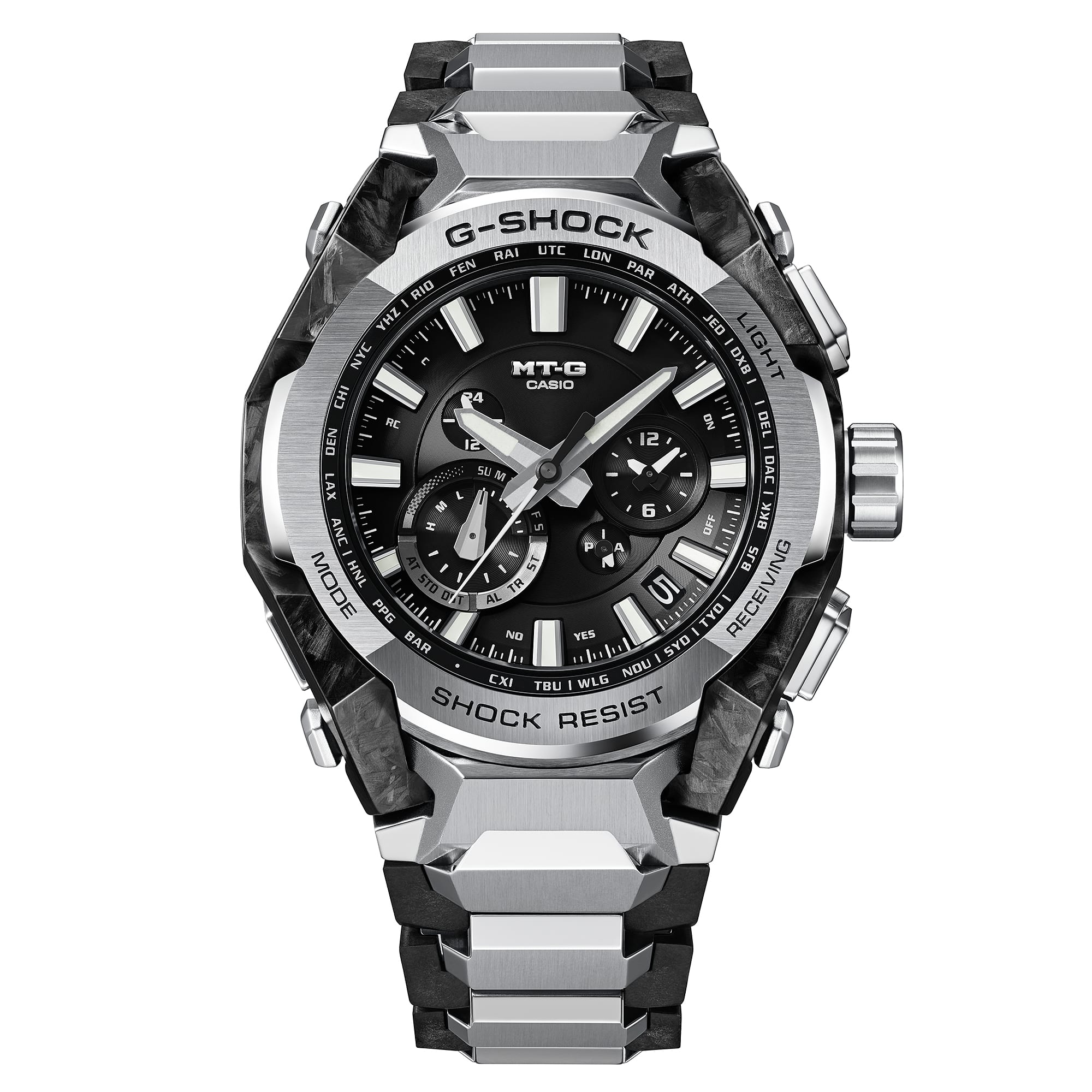 Casio G-Shock Men’s Watch – Tough Solar, Bluetooth, Stainless Steel - MTGB4000D-1A G-SHOCK Casio G-Shock Men’s Watch – Tough Solar, Bluetooth, Stainless Steel - MTGB4000D-1A G-SHOCK