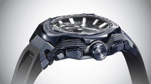 Multi-layered carbon frame design for a side view exuding strength and beauty