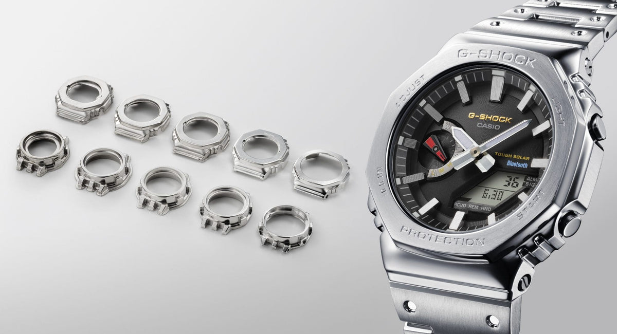 Meticulously crafted metal exterior