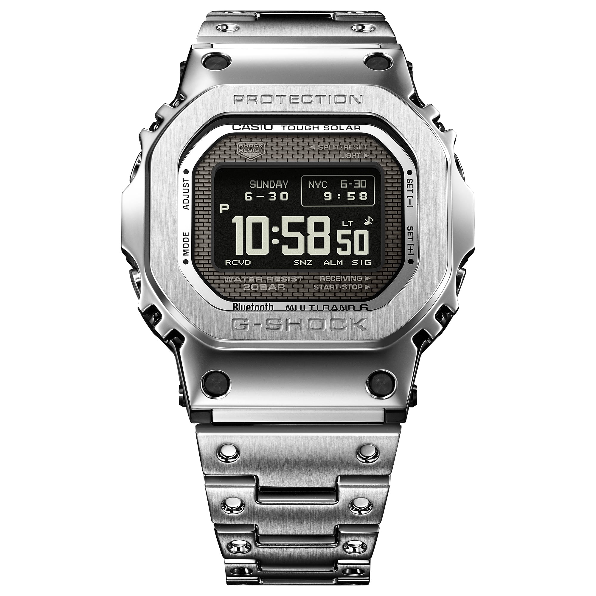 CASIO G-SHOCK GMW-BZ5000D-1DR Full Metal Tough Solar Bluetooth Watch GUESS CASIO G-SHOCK GMW-BZ5000D-1DR Full Metal Tough Solar Bluetooth Watch GUESS