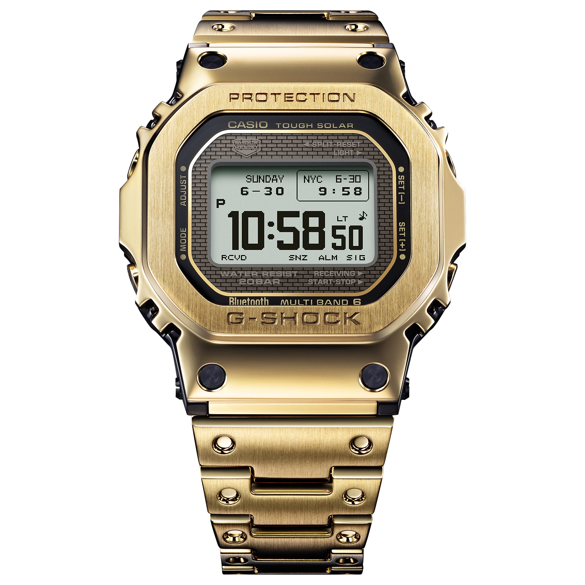 CASIO G-SHOCK GMW-BZ5000GD-9DR Full Metal Gold Tough Solar Bluetooth Watch GUESS CASIO G-SHOCK GMW-BZ5000GD-9DR Full Metal Gold Tough Solar Bluetooth Watch GUESS