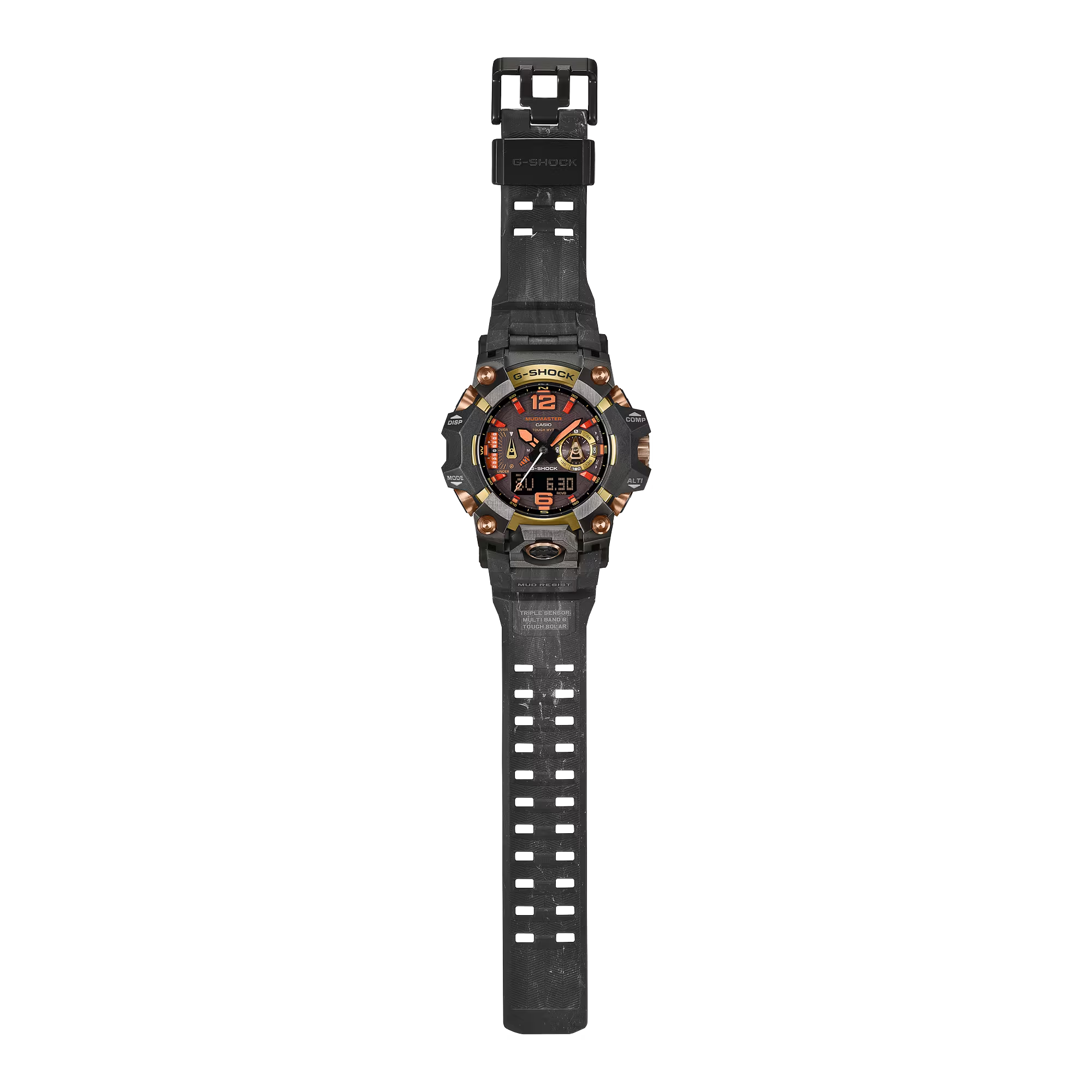 G-Shock Master of G Mudmaster GWG-B1000MG-1A9 Magma Gold Limited Edition Solar Bluetooth Men's Watch G-SHOCK G-Shock Master of G Mudmaster GWG-B1000MG-1A9 Magma Gold Limited Edition Solar Bluetooth Men's Watch G-SHOCK