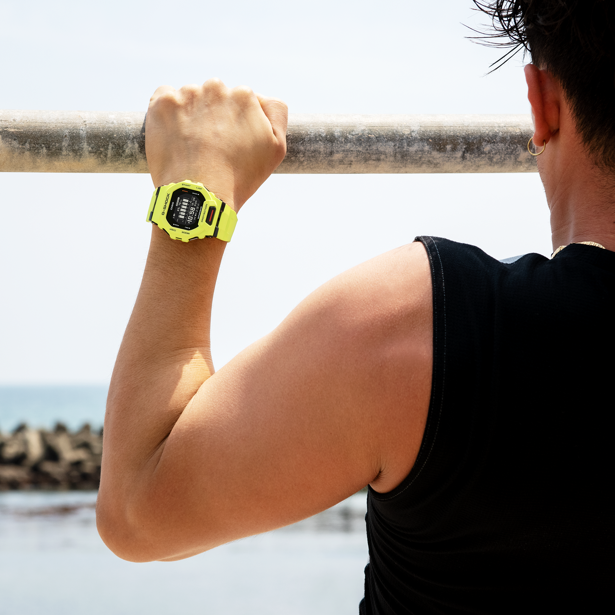 Casio G-Shock GBD200-9D G-SQUAD Bluetooth Digital Sports Watch – Lime Green Seiko Casio G-Shock GBD200-9D G-SQUAD Bluetooth Digital Sports Watch – Lime Green Seiko
